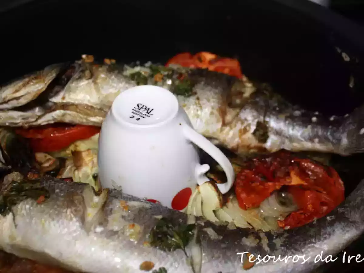 Robalos recheados com farinheira na Actifry - foto 2