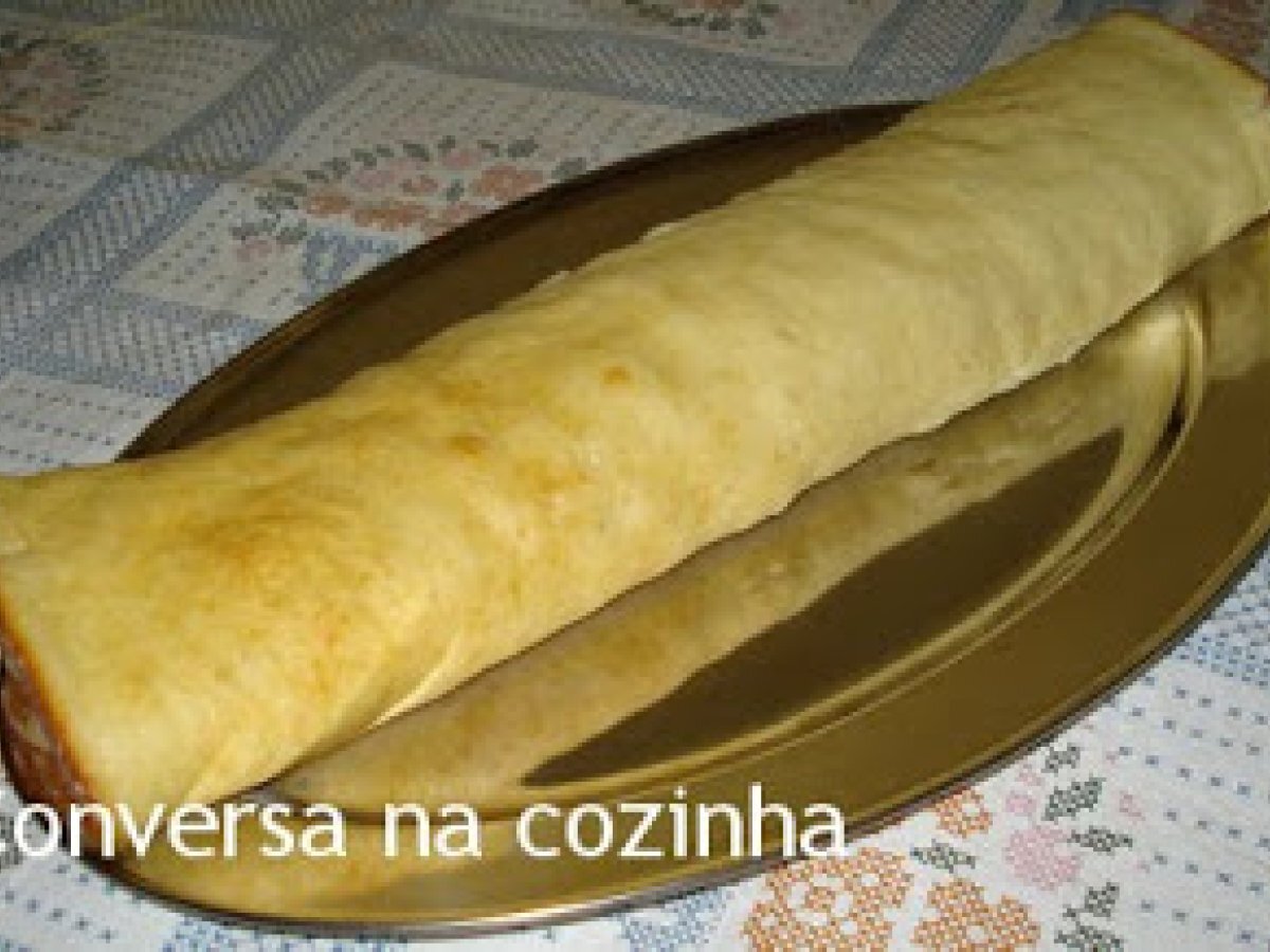 Rocambole de arroz de minha avó