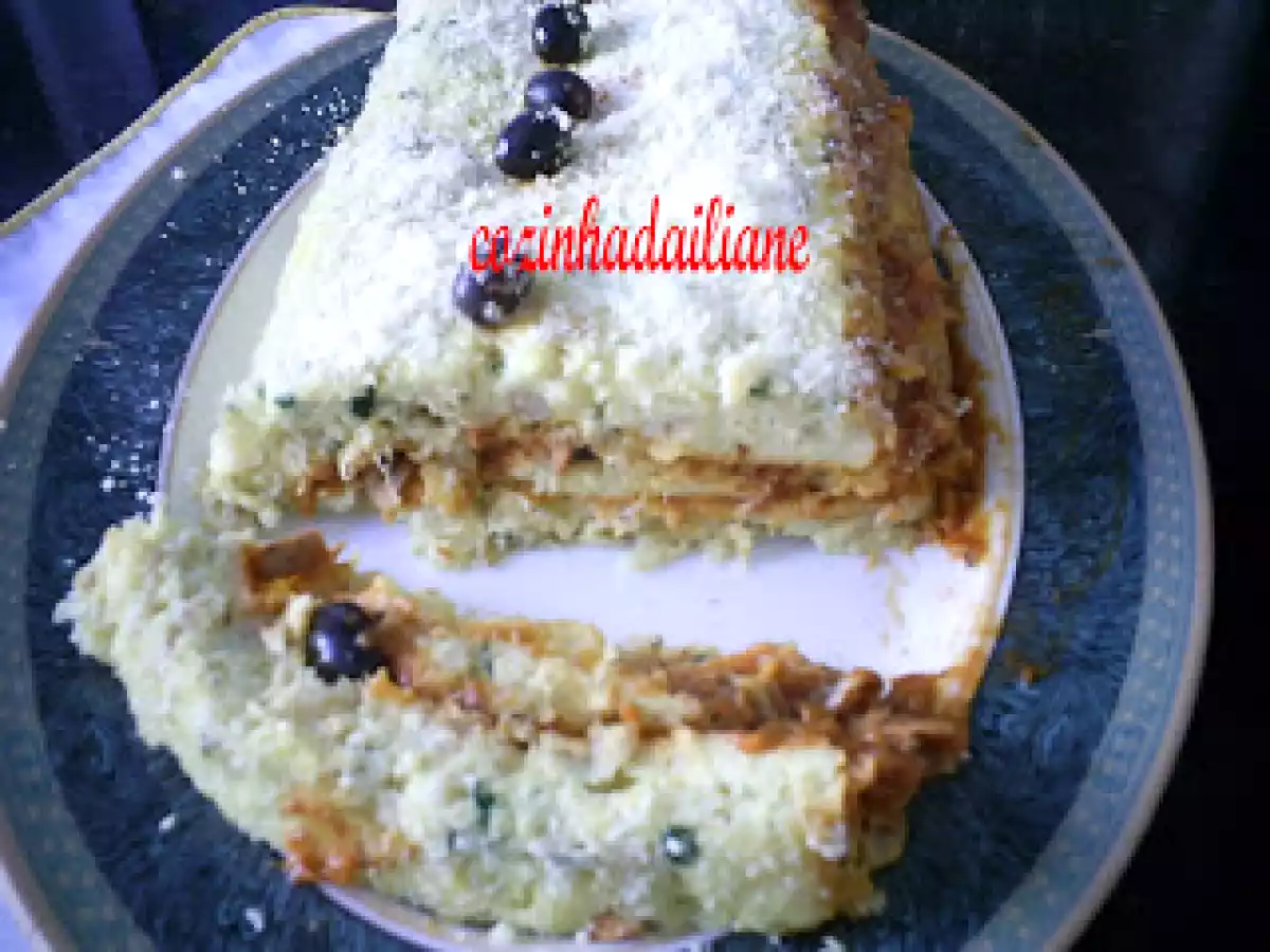 Rocambole de bacalhau(na massa!) - foto 2