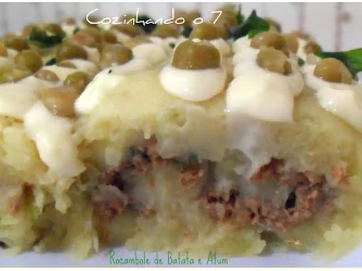 Rocambole de Batata e Atum - foto 2