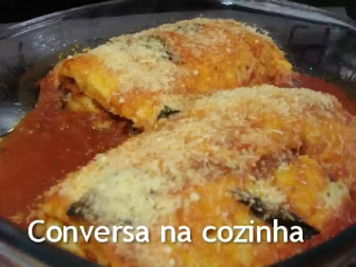 Rocambole de batatas com carne moída