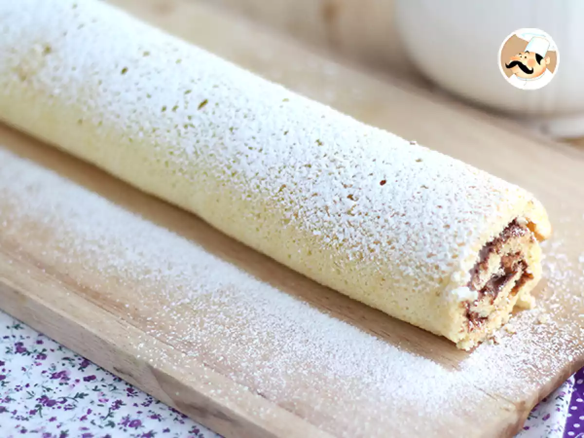 Rocambole de Nutella