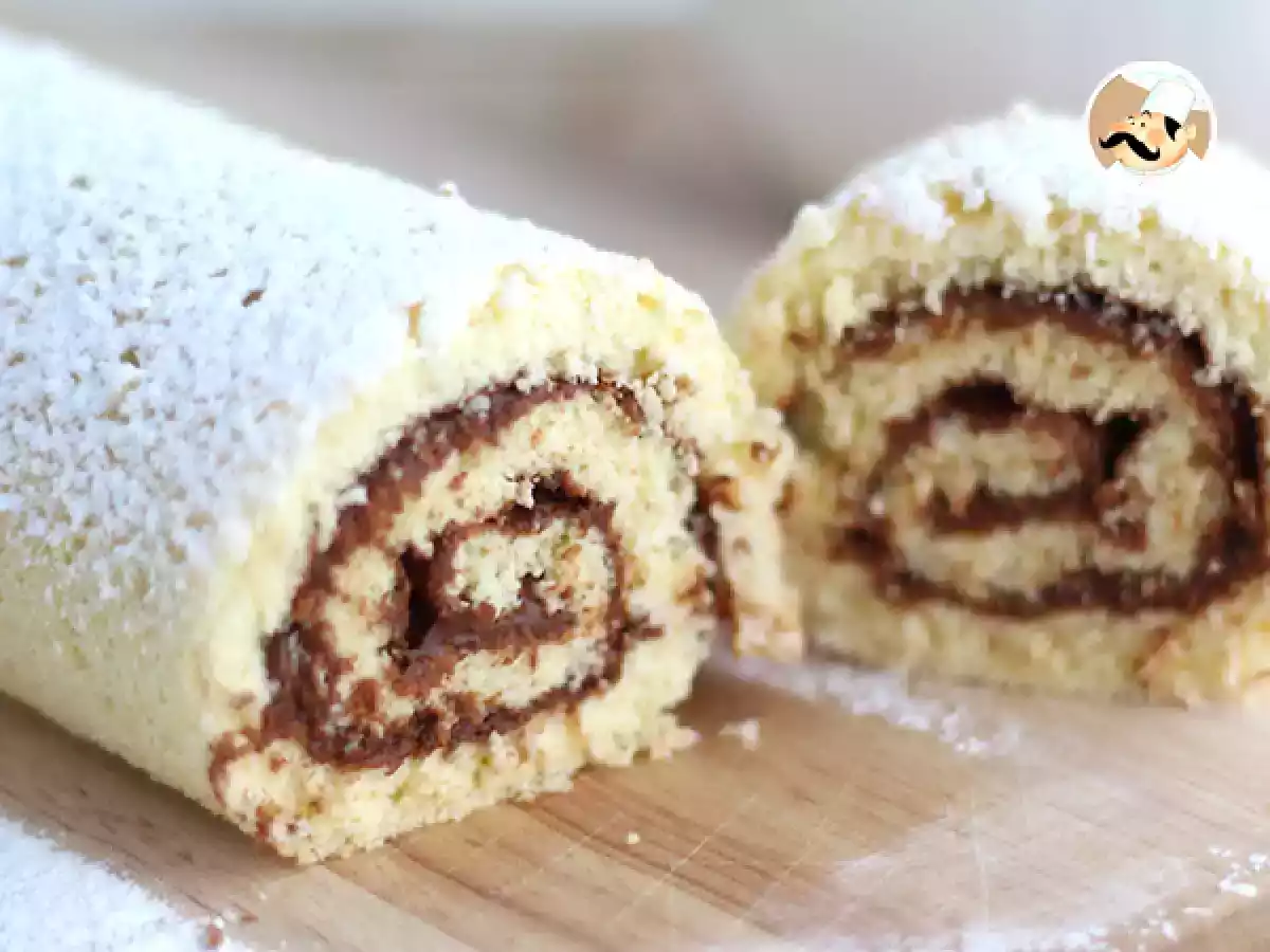 Rocambole de Nutella - foto 2