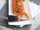 Rocambole de salmão recheado com ricota e pistache, foto 2