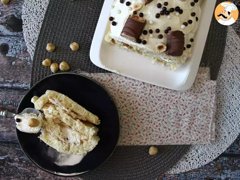 Rocambole sabor Kinder Bueno, um bolo festivo para datas especiais, foto 2