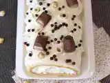 Rocambole sabor Kinder Bueno, um bolo festivo para datas especiais, foto 2