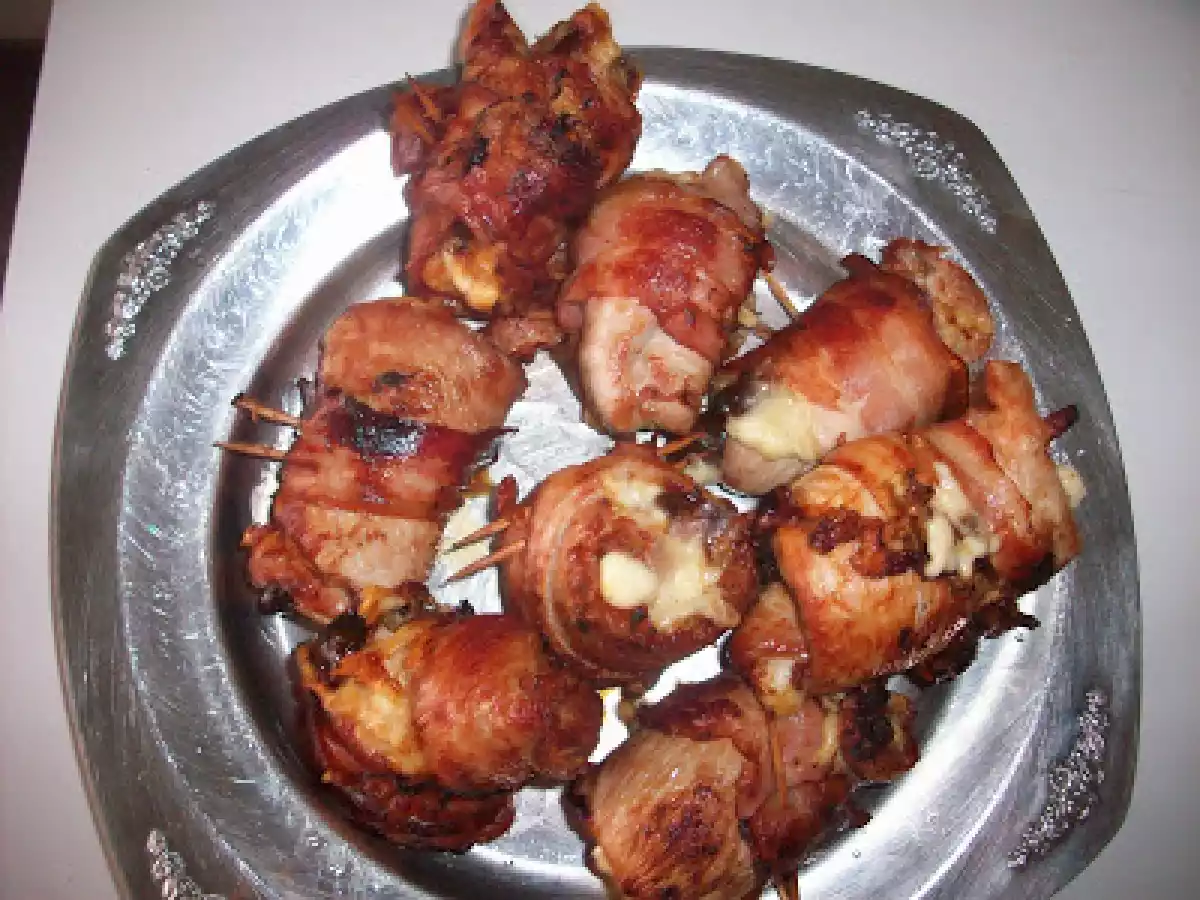 Rolinho de Peru com tamaras