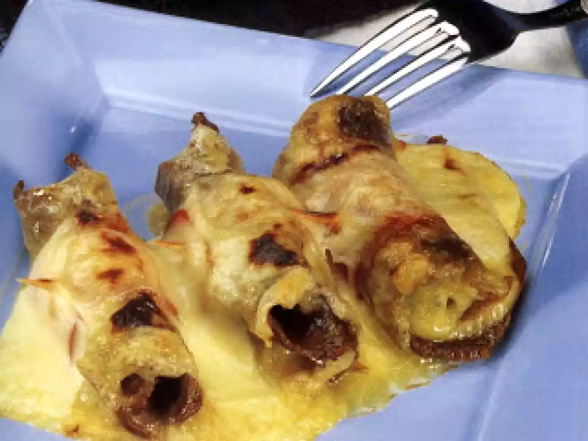 Rolinhos de Carne e Queijo