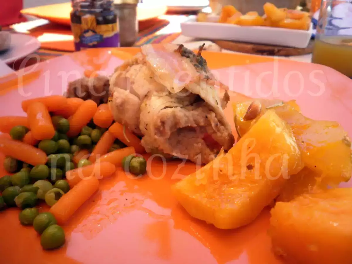 Rolinhos de peixe recheados com cogumelos - foto 4