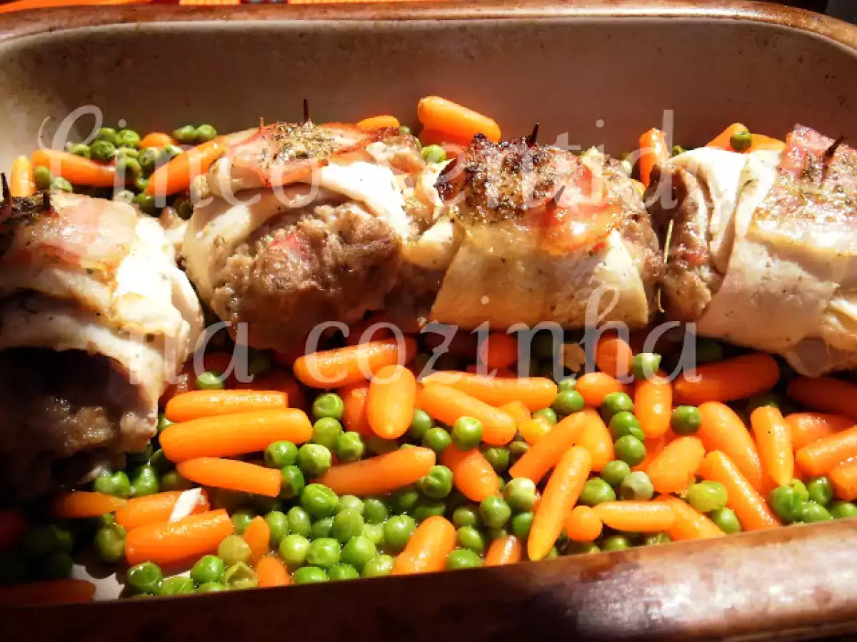 Rolinhos de peixe recheados com cogumelos - foto 5