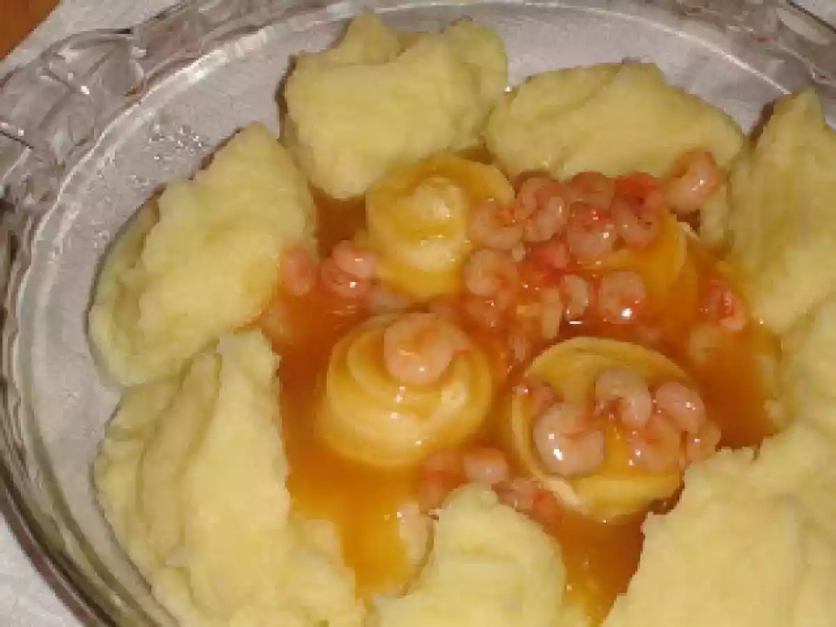 Rolinhos de Solha com Camarão