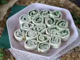 Rolinhos de tortilha, atum e queijo, foto 1