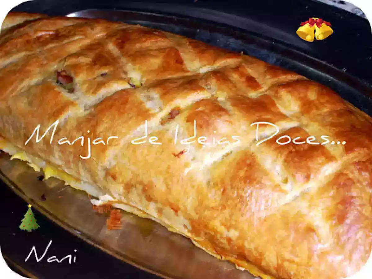 Rolo de Bacalhau com Courgete e Alho Françês á Nani