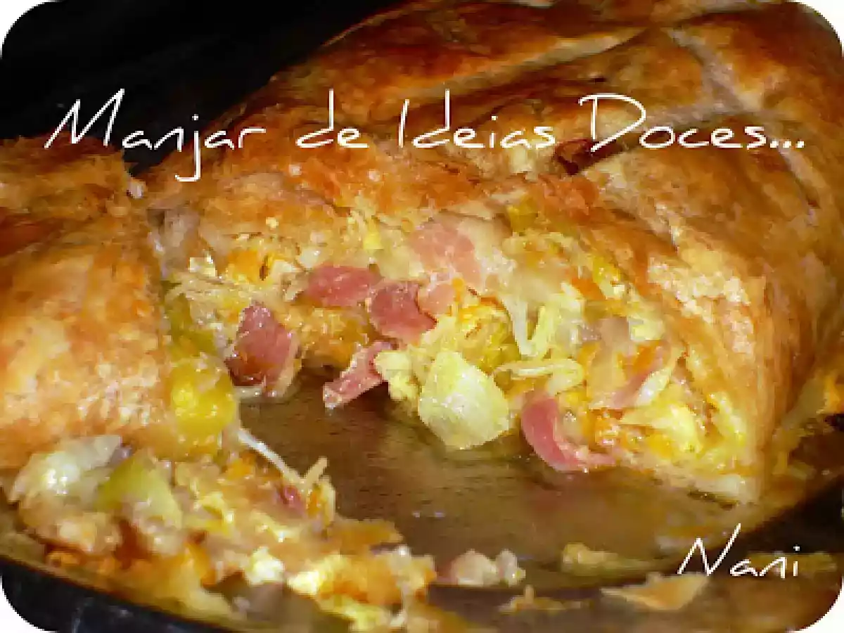 Rolo de Bacalhau com Courgete e Alho Françês á Nani - foto 2