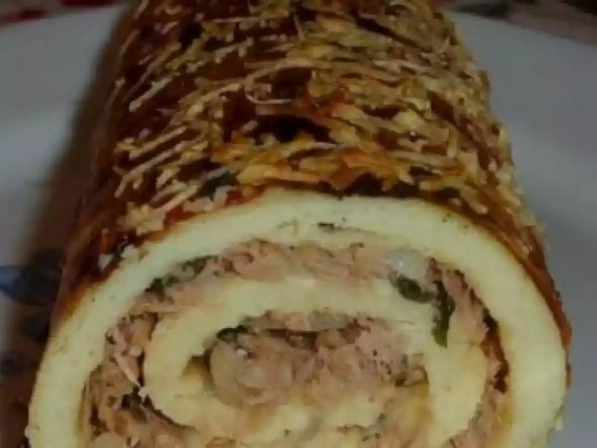 Rolo de Batata e Atum
