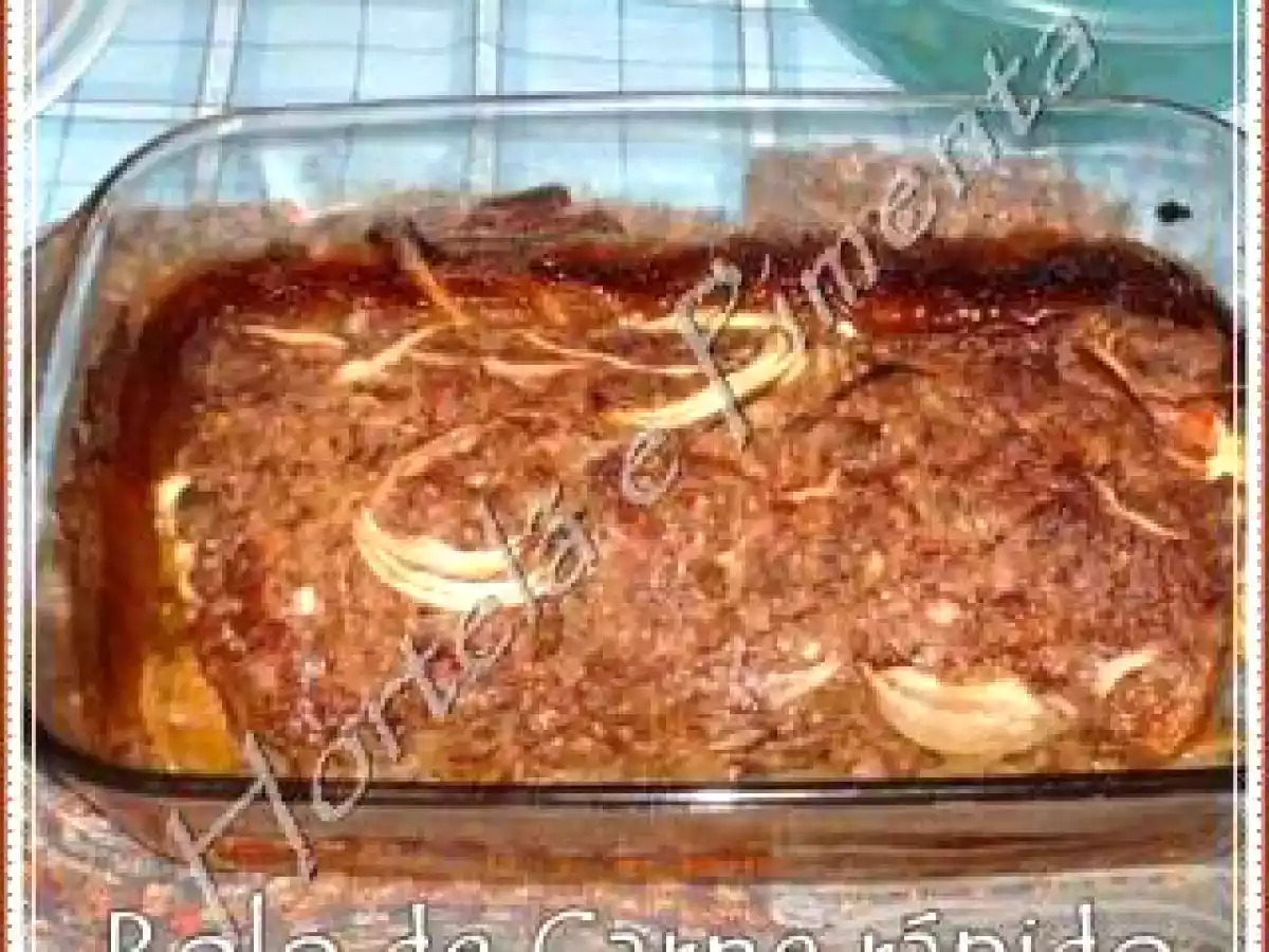 Rolo de Carne (bem rápido e simples)