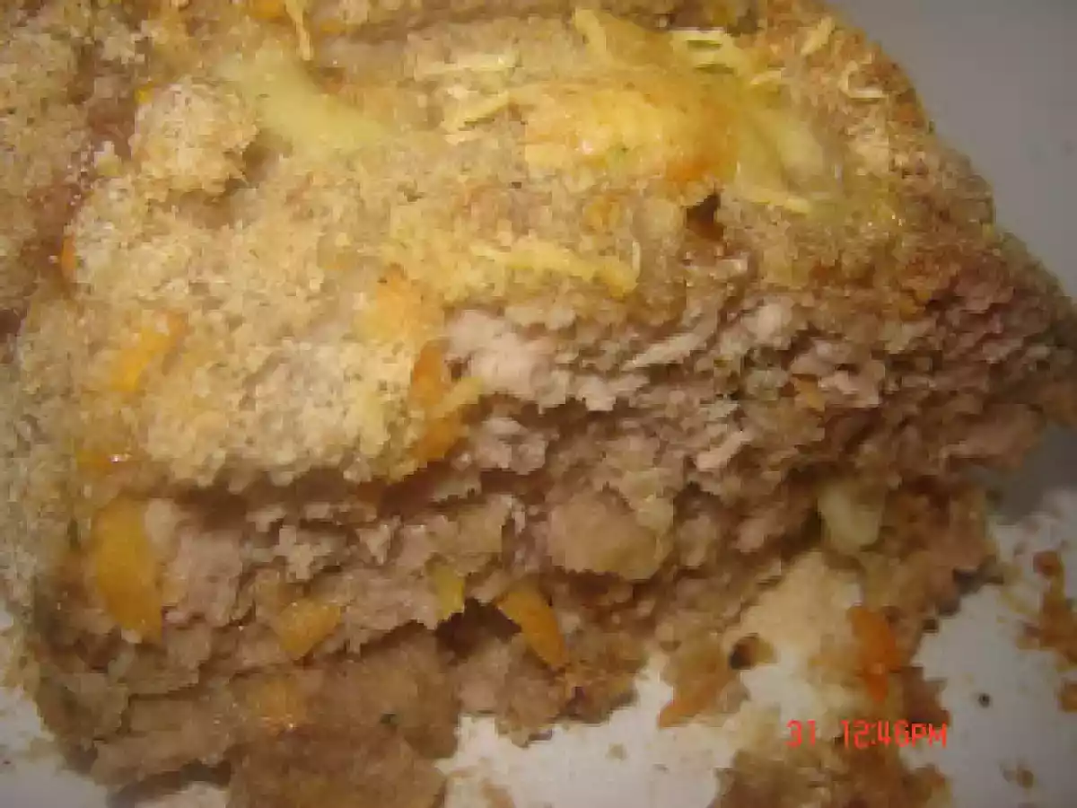 Rolo de Carne e Cenoura