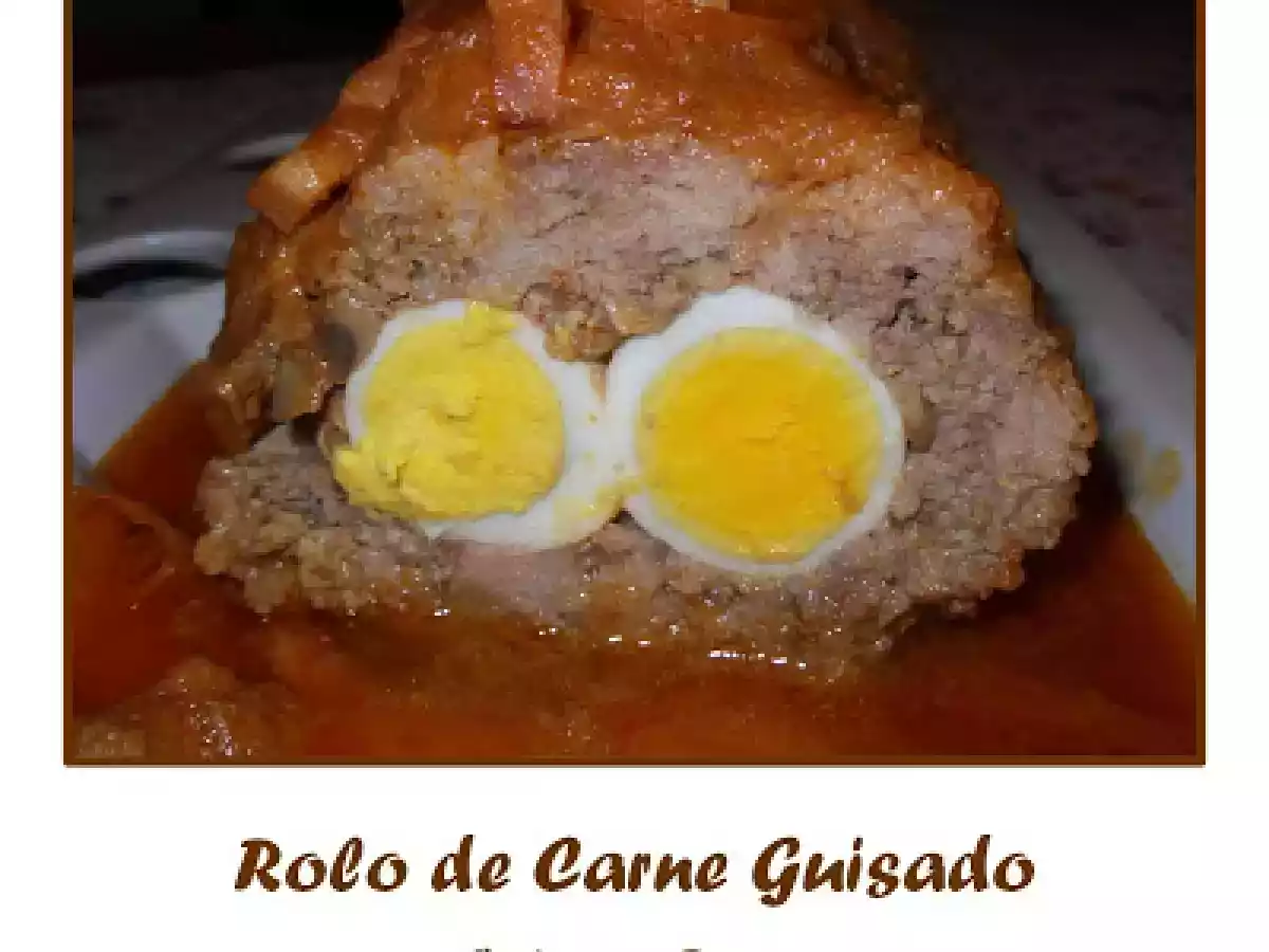 Rolo de Carne Guisado
