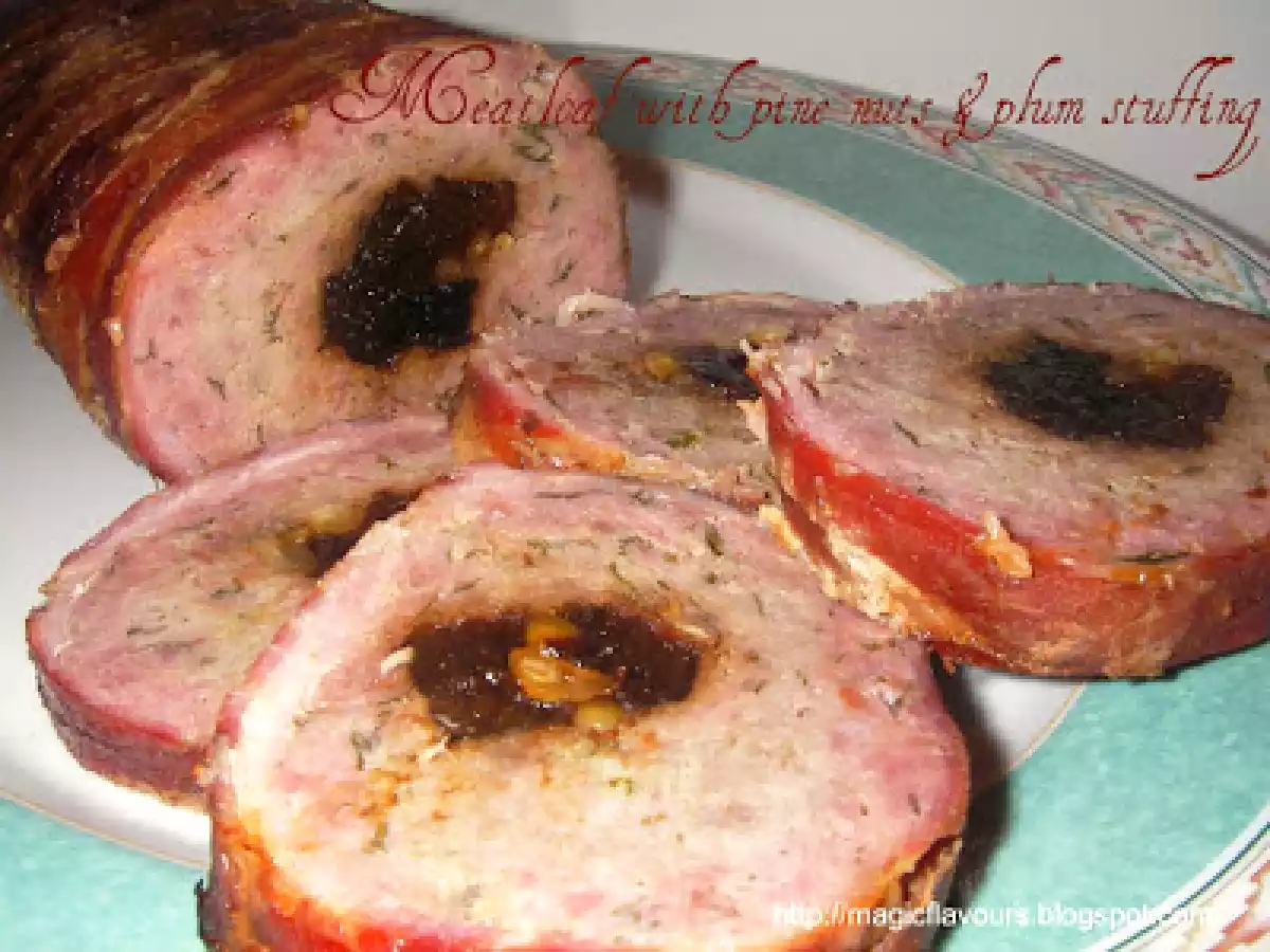 Rolo de carne recheado