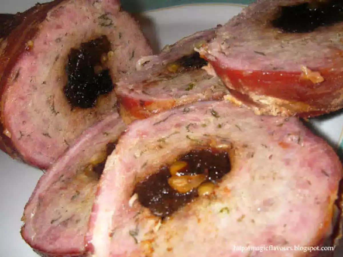 Rolo de carne recheado - foto 4