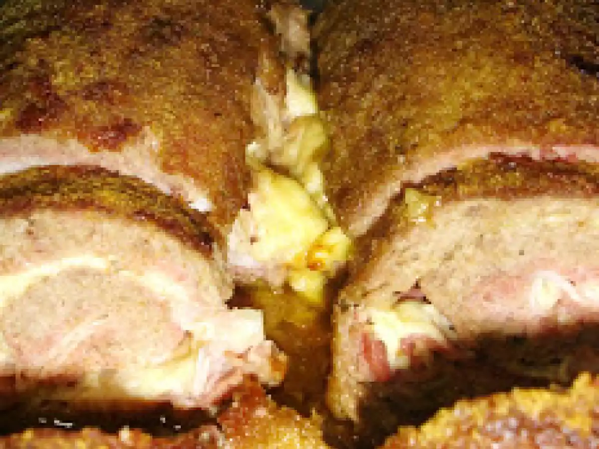 Rolo de Carne Recheado