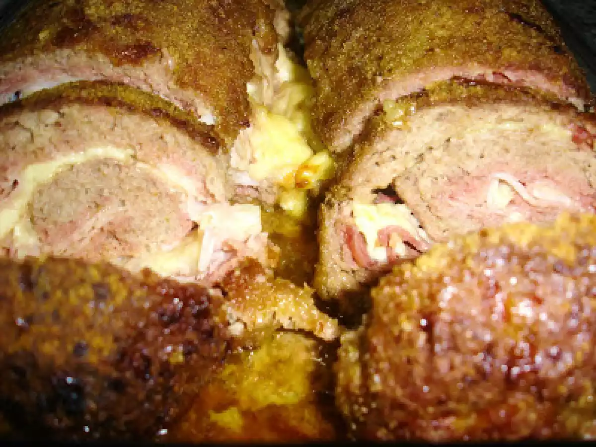 Rolo de Carne Recheado - foto 4