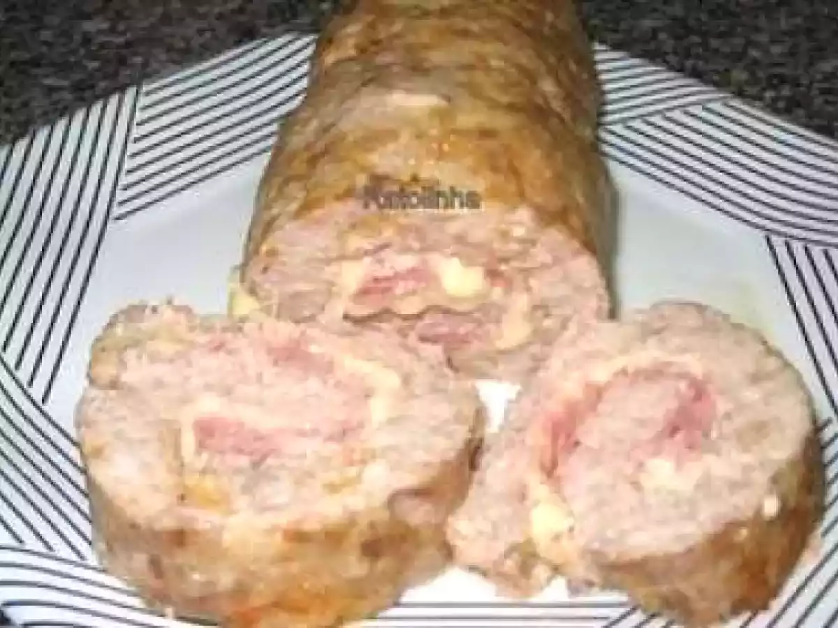Rolo de carne recheado