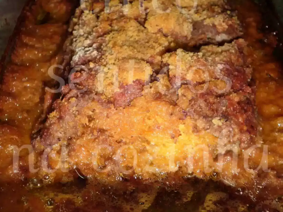 Rolo de carne recheado com alheira - foto 2