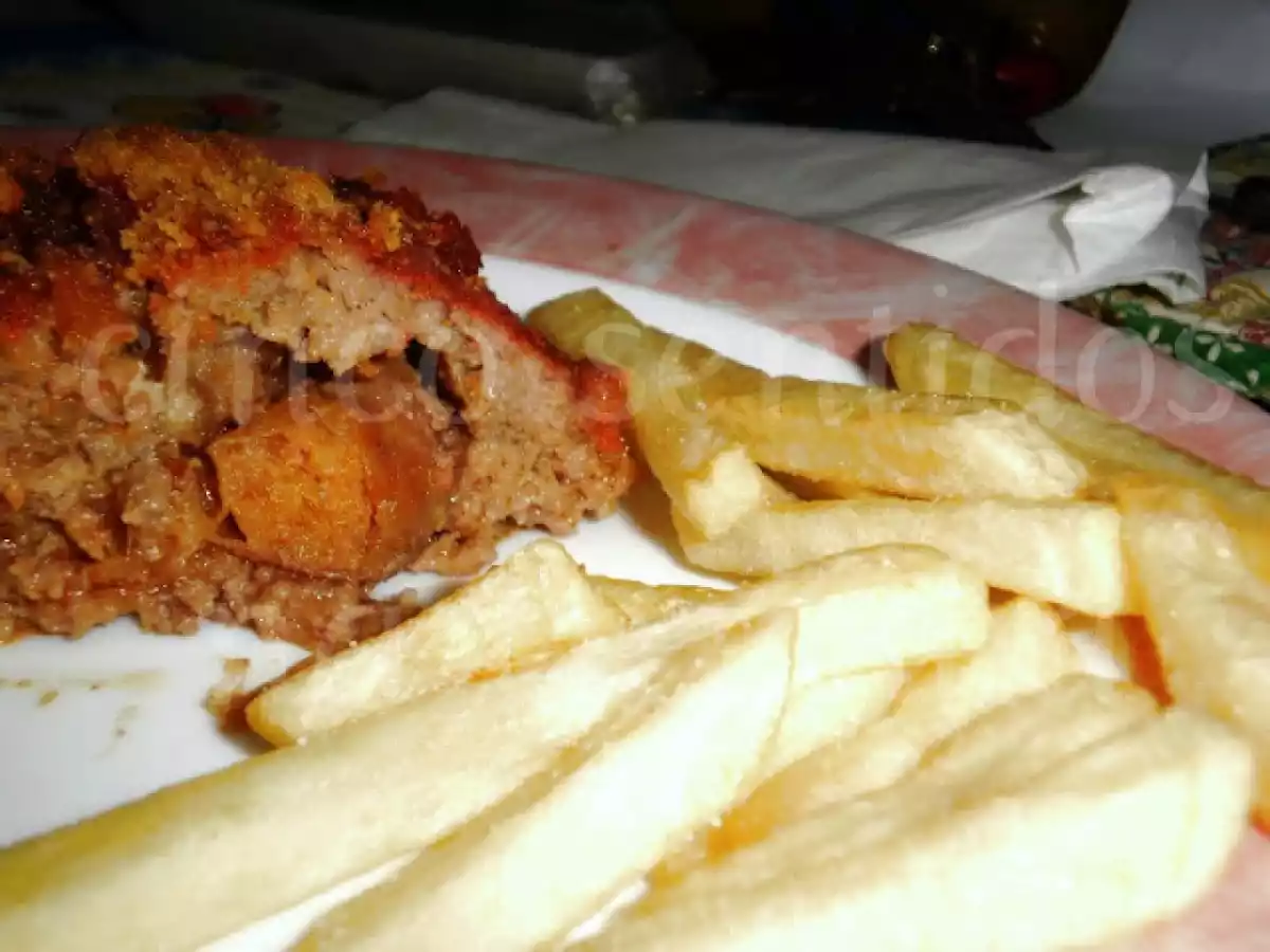 Rolo de carne recheado com alheira - foto 3