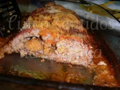 Rolo de carne recheado com alheira - foto 4