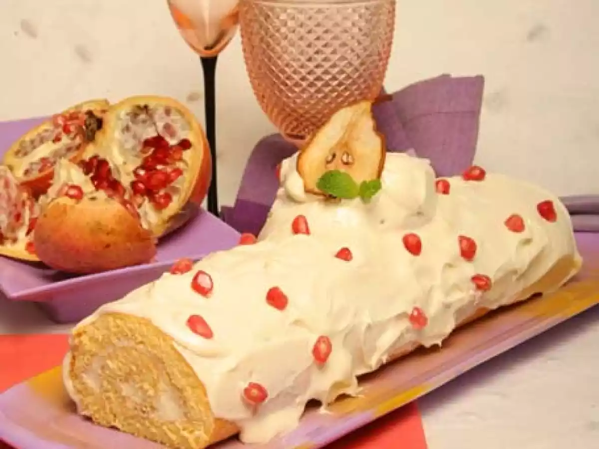 Rolo de Creme de Baunilha