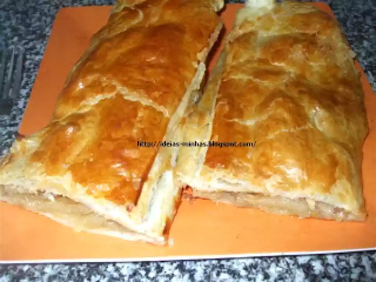 Rolo de maçã e canela