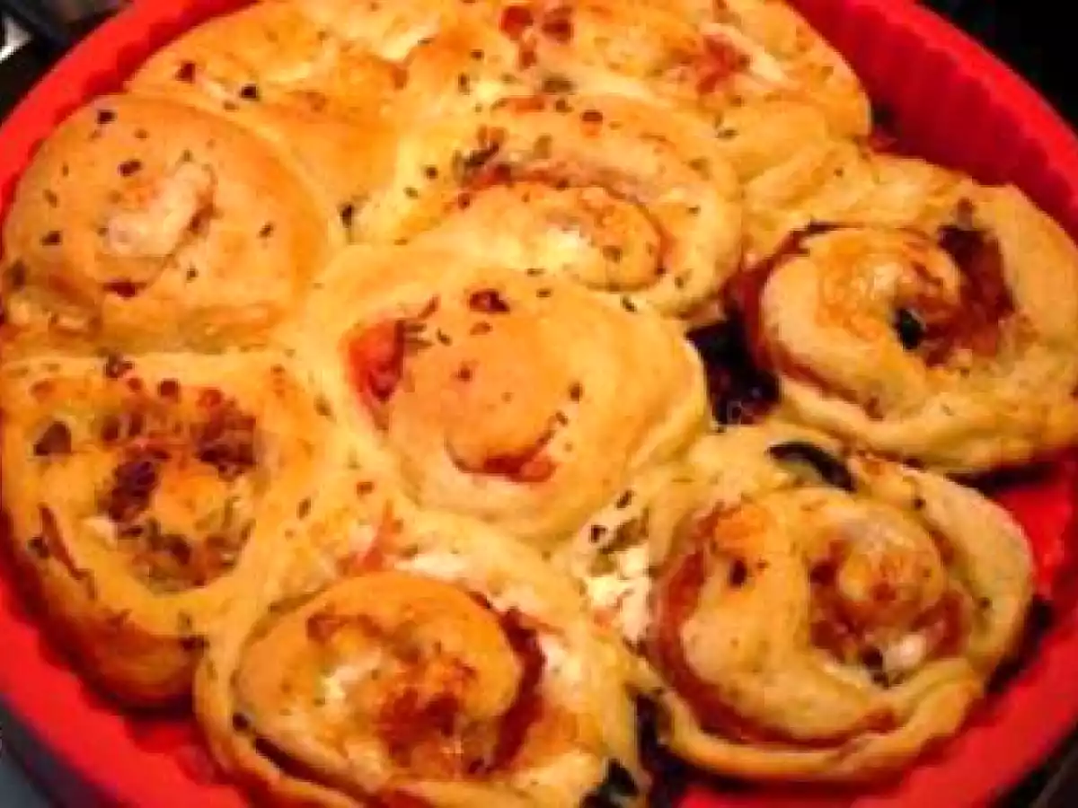 Rolos de fiambre e queijo (fatias húngaras)