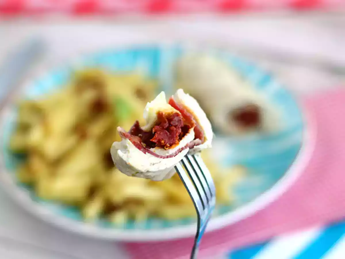 Rolos de frango com muçarela de búfala - foto 3