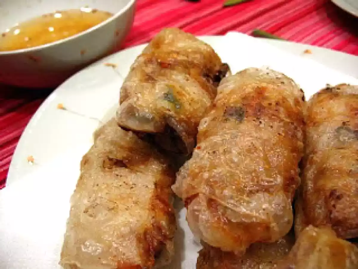 Rolos de Primavera vietnamitas (Nem Rán/Ch? Giò)