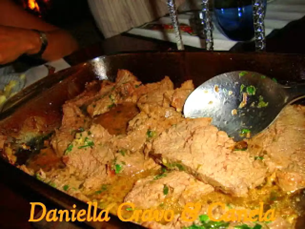 Rosbife de Filé com Manteiga de Ervas
