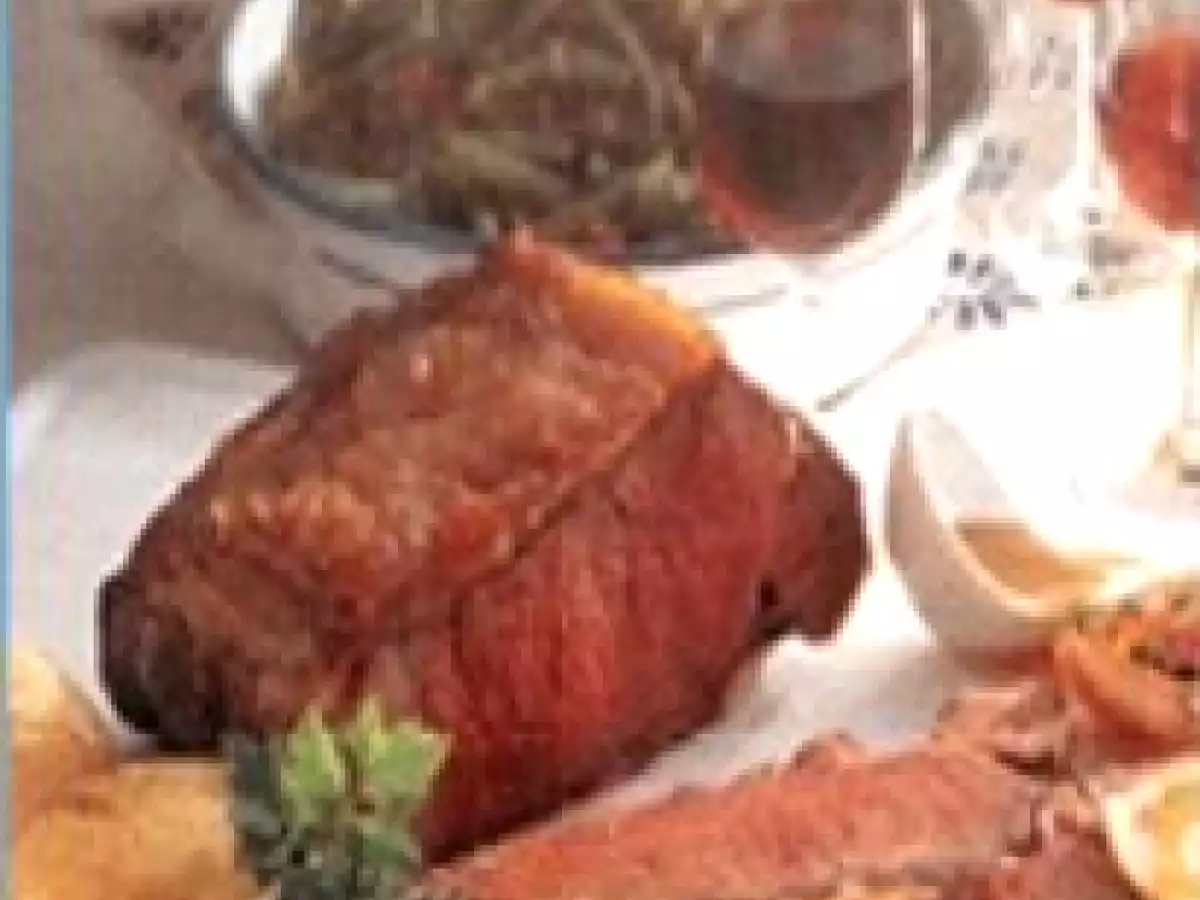 Rosbife no Forno à Inglesa