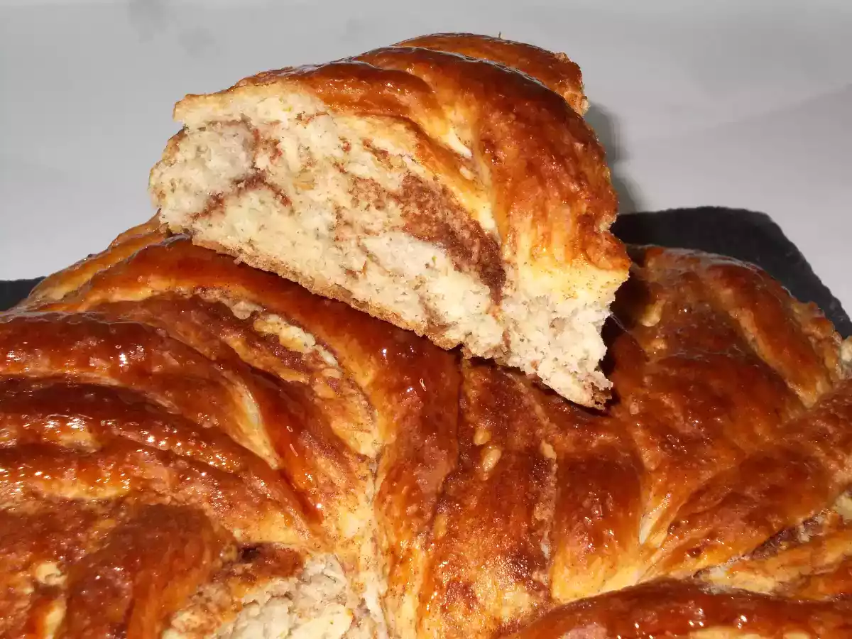 Rosca de Canela - Pão doce - foto 2