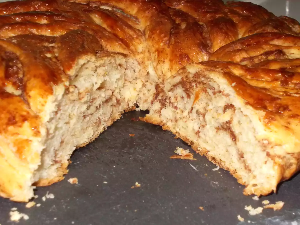 Rosca de Canela - Pão doce - foto 3