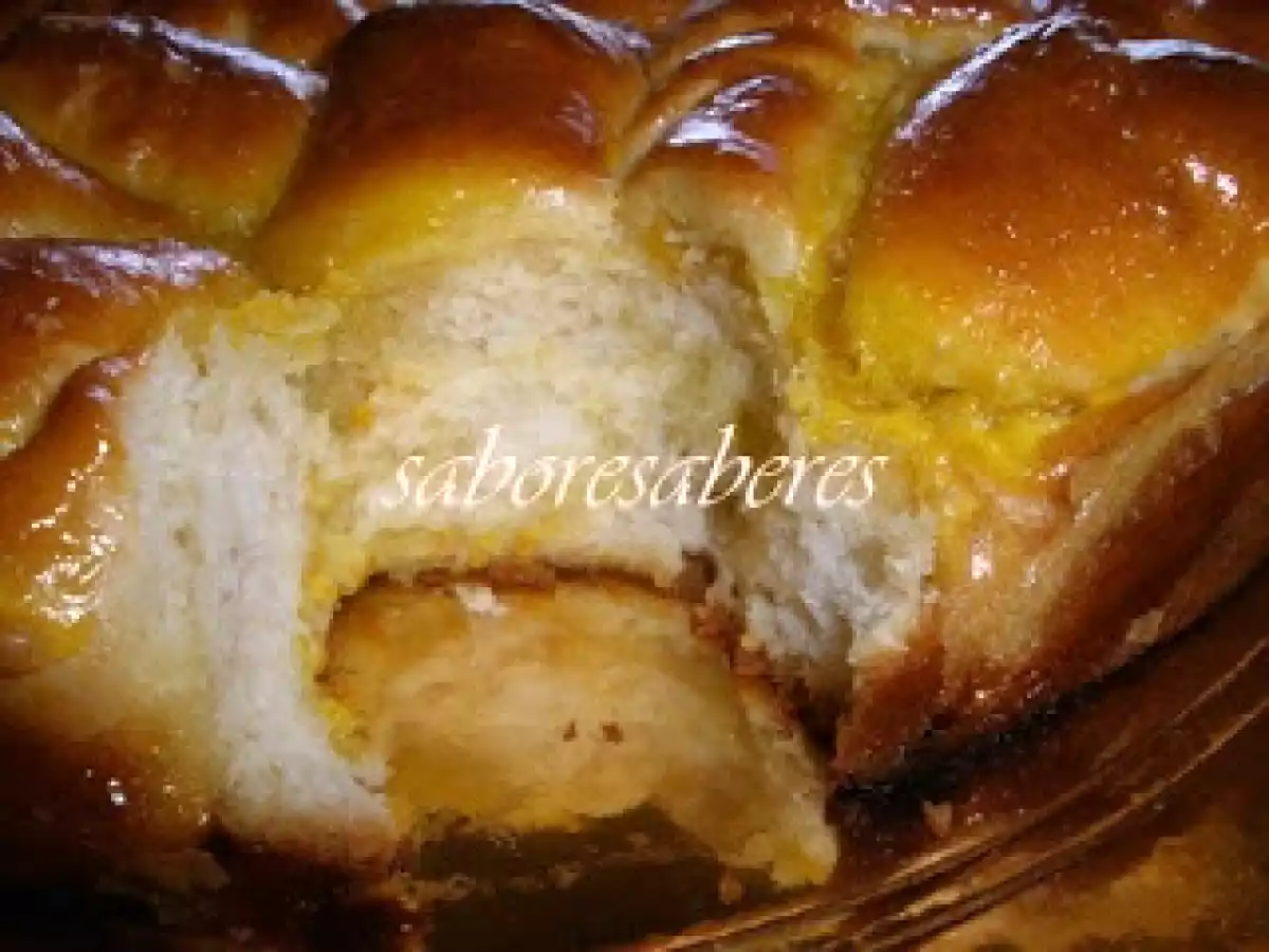 Rosca de Limão e Açucar com Canela
