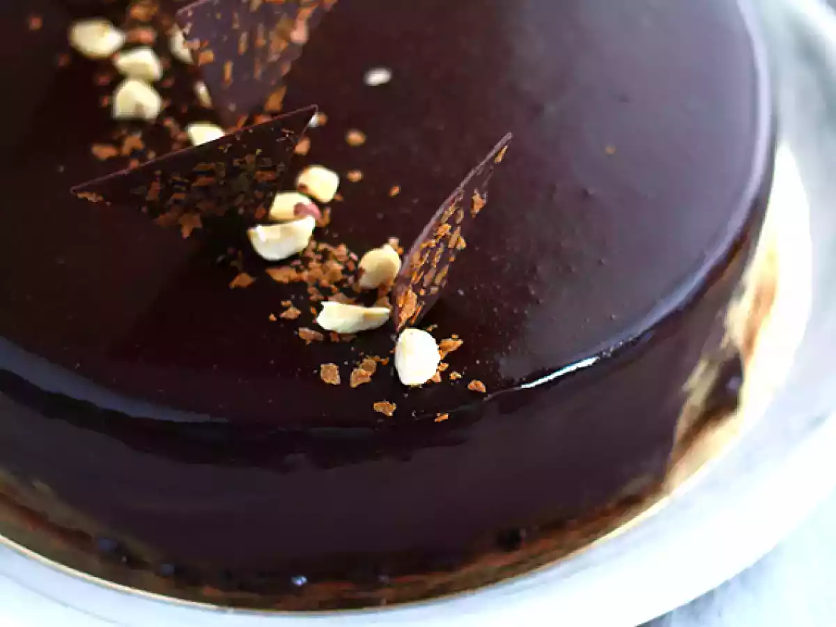 Royal chocolate ou Trianon (bolo espelhado) - foto 5