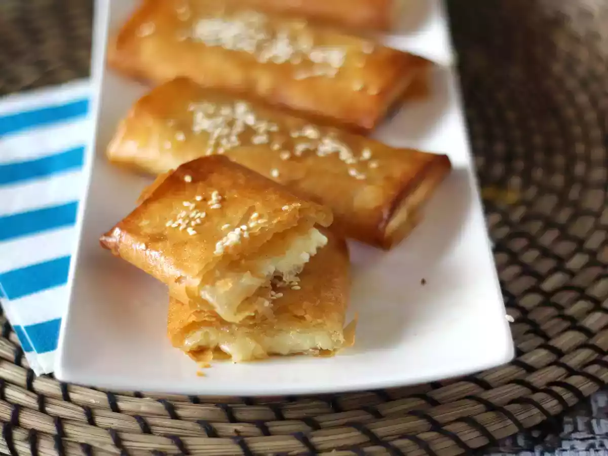 Saganaki assado no forno, a receita grega de queijo feta bem crocante - foto 3