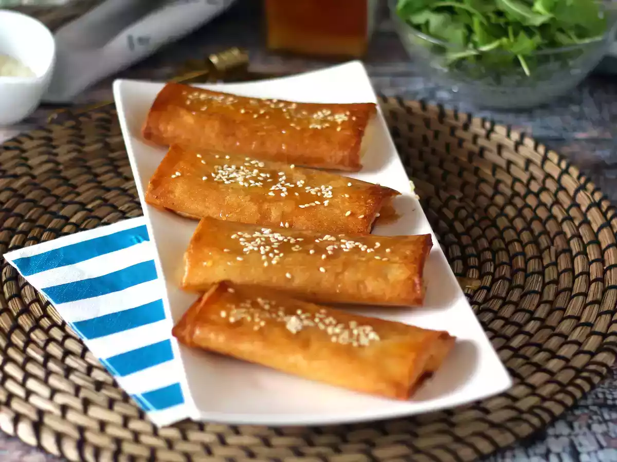 Saganaki assado no forno, a receita grega de queijo feta bem crocante - foto 5