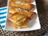Saganaki assado no forno, a receita grega de queijo feta bem crocante, foto 2