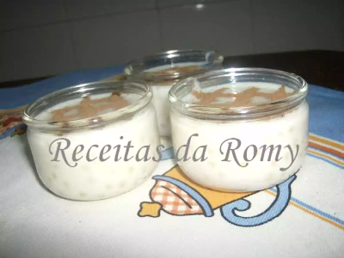 Sagu de mandioca com leite - foto 2