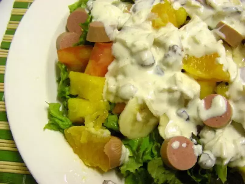 Salada com Molho de Iogurte (IV), foto 1