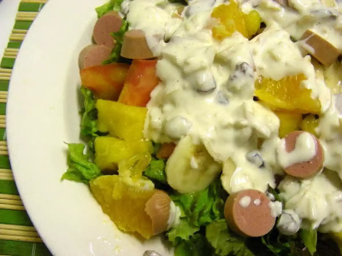Salada com Molho de Iogurte (IV)