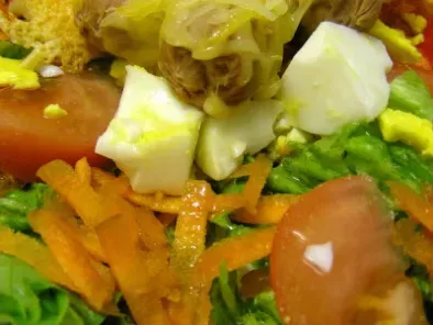 Salada com Salsicha e Queijo, foto 2