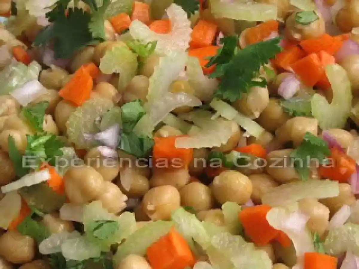 Salada Crocante de Grão