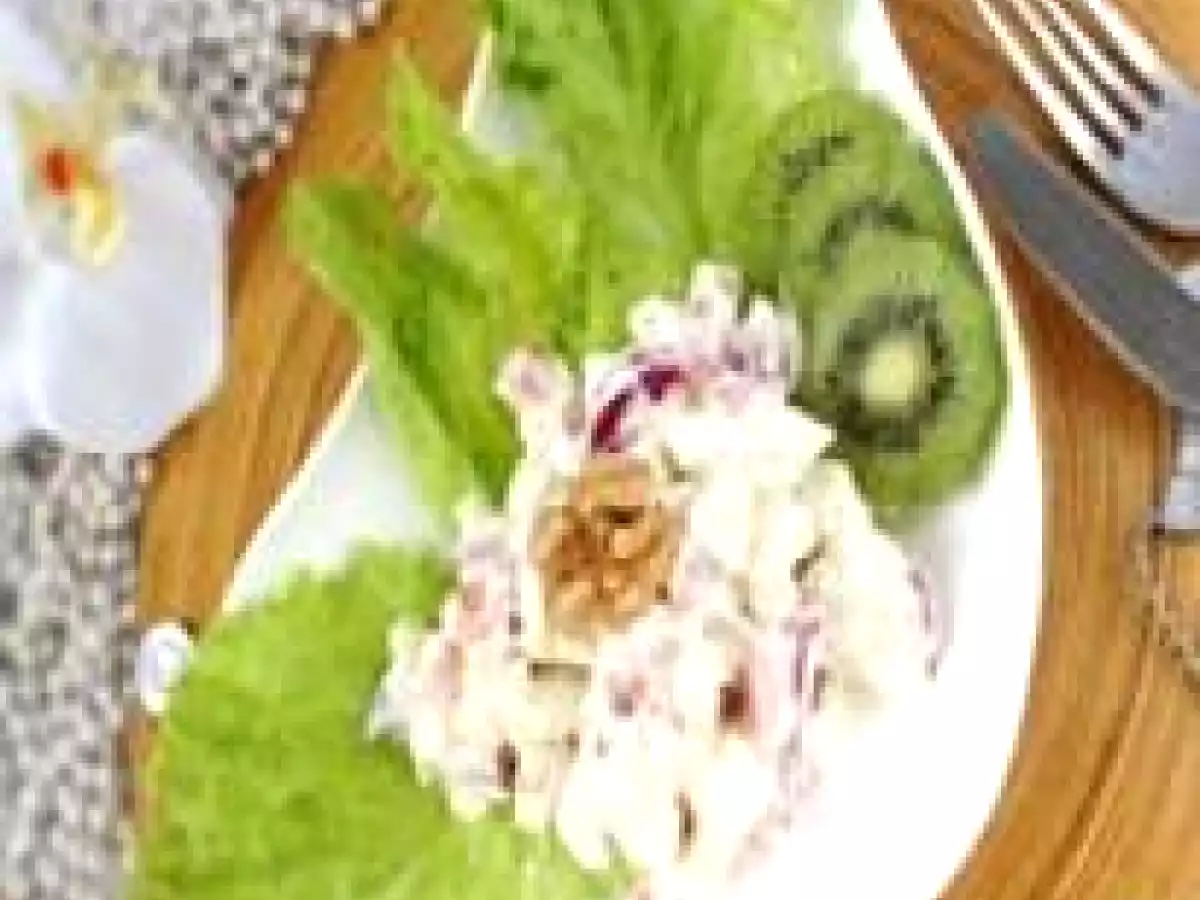 Salada de Alface com Frutas